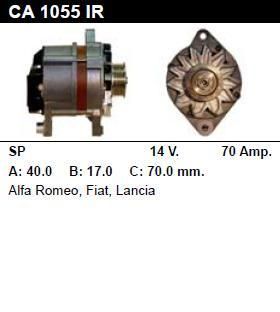 Генератор - ALFA ROMEO - ALFA 145 - 1.9 TD - CA1055