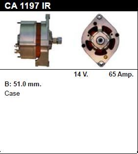 Генератор - CASE - VARIOUS MODELS - 5130 MAXXUM - CA1197