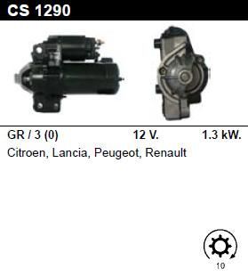 Стартер - RENAULT - CLIO - 3.0 V6 SPORT - CS1290