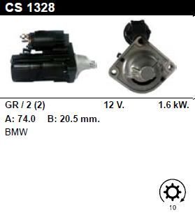 Стартер - BMW - X3 - 2.0 DIESEL - CS1328