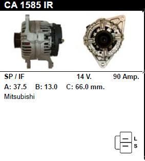 Генератор - MITSUBISHI - CARISMA - 1.3 - CA1585