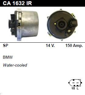 Генератор - BMW - 740 - 3.9 DIESEL - CA1632