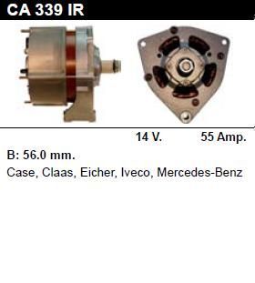 Генератор - CASE - VARIOUS MODELS - 956 XL - CA339