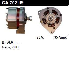 Генератор - KHD - Motors - ENGINE 6.1 DIESEL - CA702