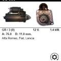 Стартер - ALFA ROMEO - ALFA 155 - 1.7 TWIN SPARK - CS585