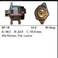 Генератор - ALFA ROMEO - ALFA 145 - 1.8 I.E. 16V - CA1216
