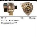 Генератор - MERCEDES-BENZ - Sprinter - 314 2.3 NGT - CA1301