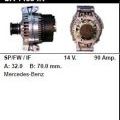 Генератор - MERCEDES-BENZ - Sprinter - 416 2.7 CDI - CA1489
