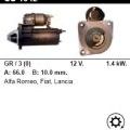 Стартер - ALFA ROMEO - ALFA 145 - 2.0 TWIN SPARK I.E. 16V - CS1042