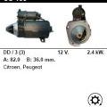 Стартер - PEUGEOT - J5 - 2.5 Diesel 4x4 - CS155