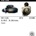Стартер - IVECO - MK - 80-16 6.1 - CS530