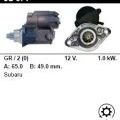 Стартер - SUBARU - IMPREZA - 2.0 I TURBO GT 4WD - JS671