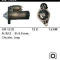 Стартер - CHRYSLER - GRAND CHEROKEE - 4.0 AWD - JS1006