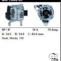 Генератор - SEAT - AROSA - 1.0 - CA1586