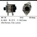 Генератор - ALFA ROMEO - ALFA 156 - 2.0 TWIN SPARK 16V - CA1743