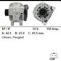 Генератор - CITROEN - C4 - 1.8 I 16V GRAND PICASSO - CA1914