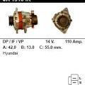 Генератор - HYUNDAI - H-1 - 2.5 TD STAREX 4WD - JA1518